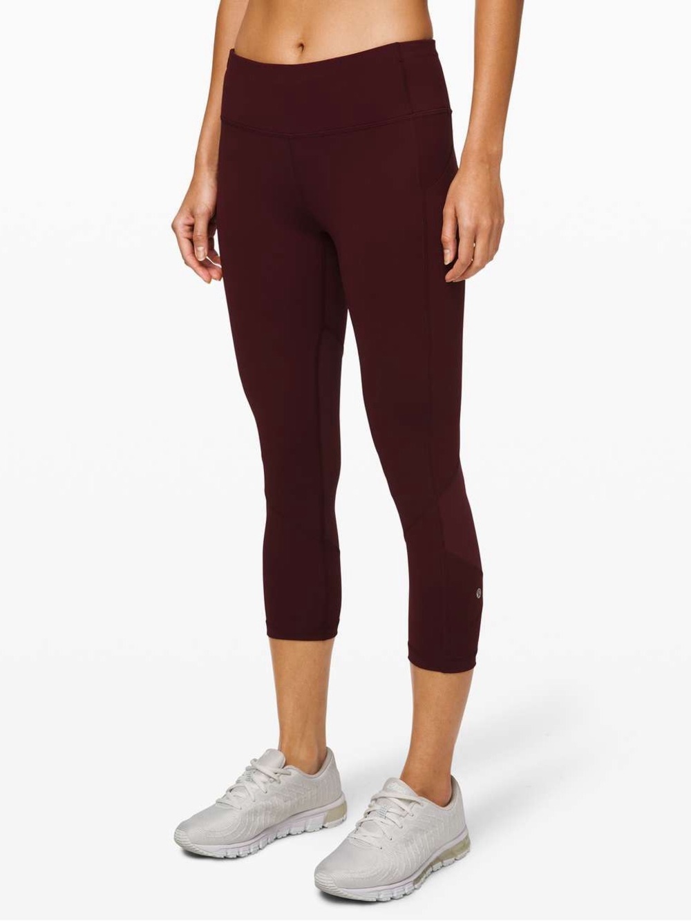 NWT Lululemon Pace Rival Crop 22” Garnet Size 6 - Picture 2 of 12